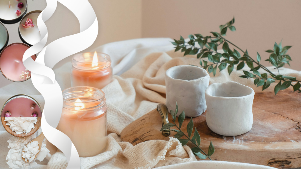 DIY fluorescent candles