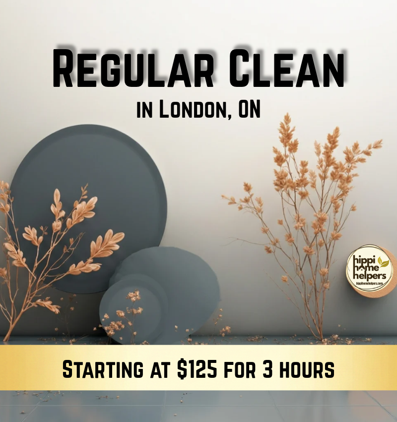 Regular Cleaning | London Ontario | Hippi Home Helpers