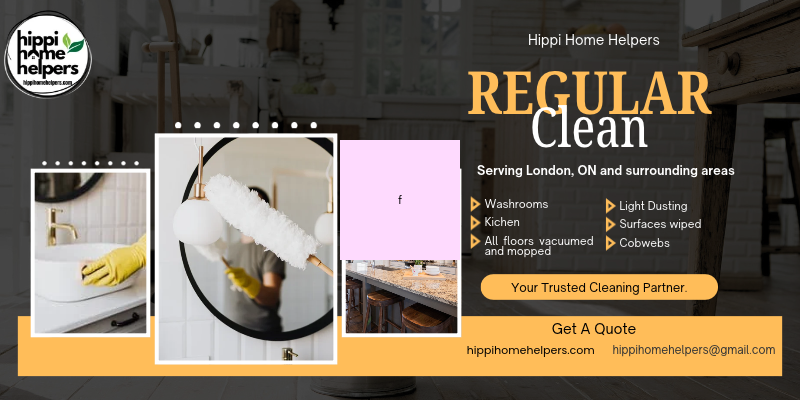 Regular cleaning services |London Ontario